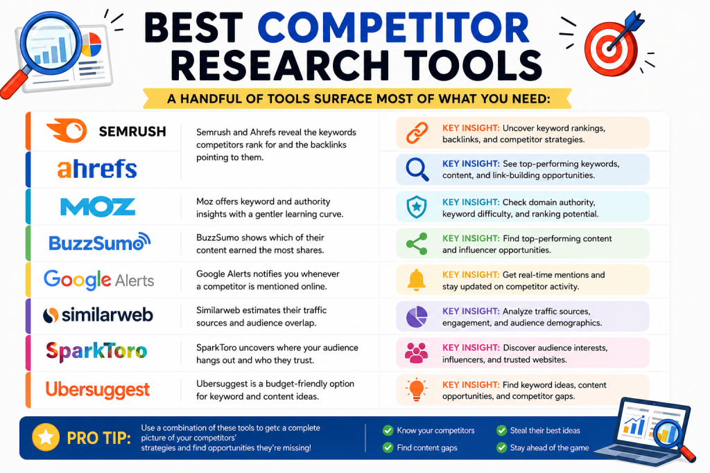 Best Competitor Research Tools