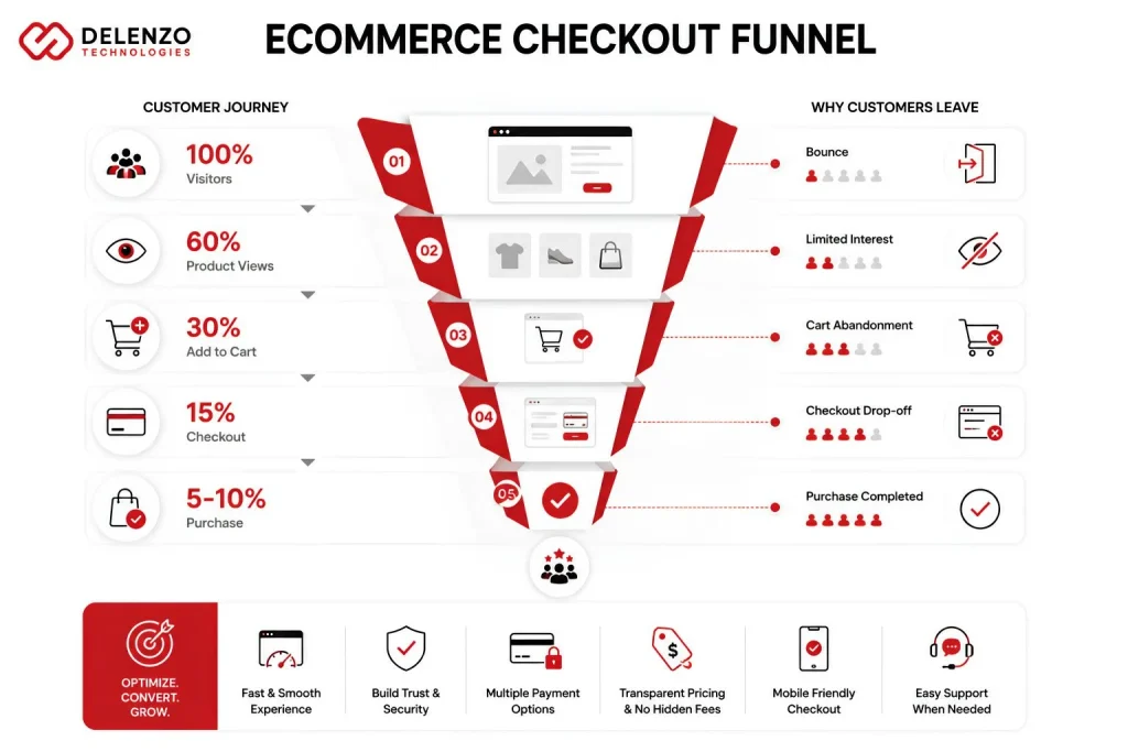 Ecommerce checkout ux design