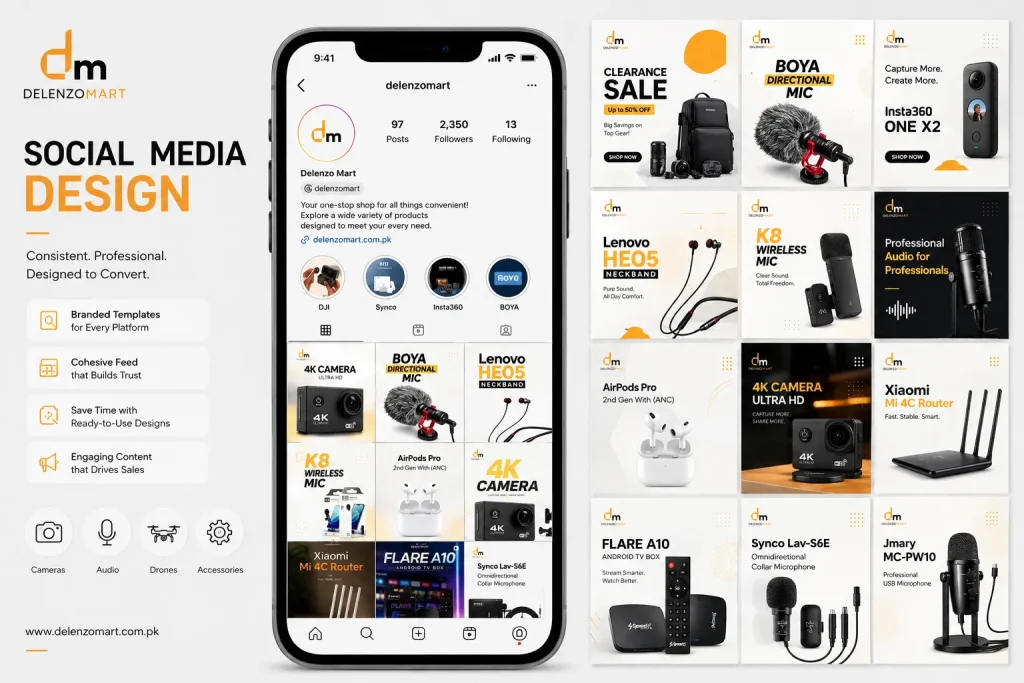 Social media design