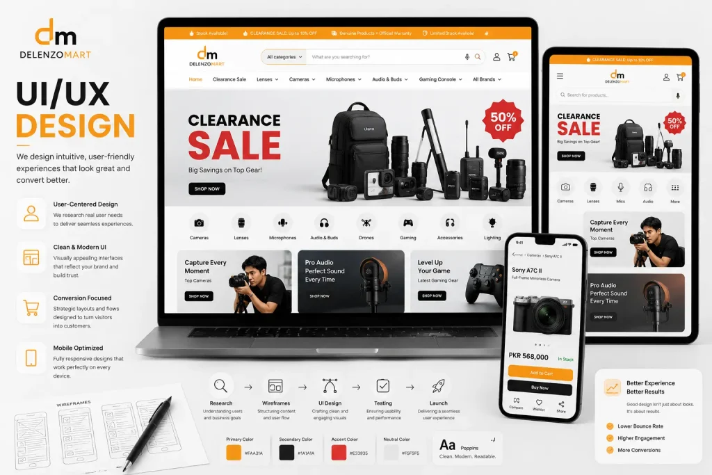 UI/UX design