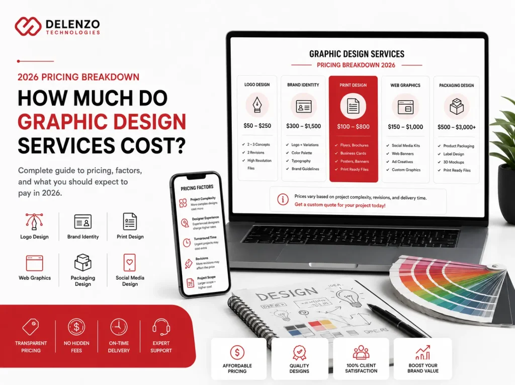 How Much Do Graphic Design Services Cost? Complete 2026 Pricing Breakdown