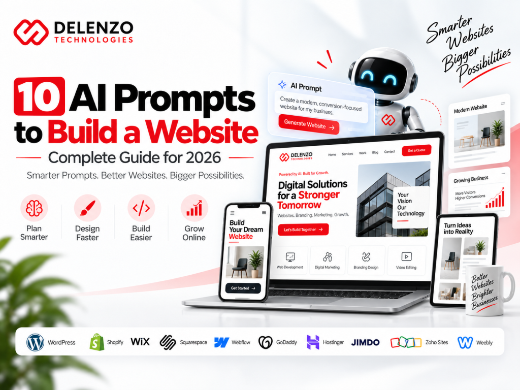 10 AI Prompts to Build a Website Complete Guide for 2026