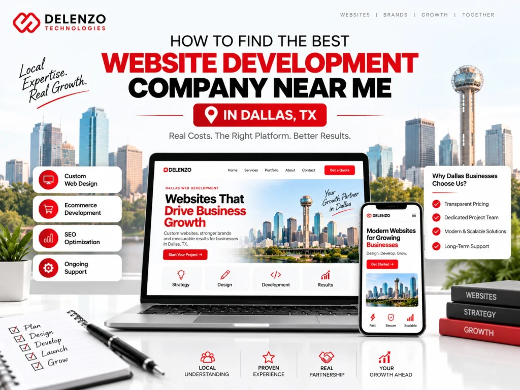 Best Website Development Company Near Me in Dallas