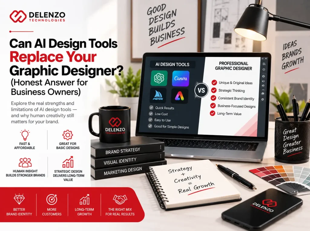 Can AI Design Tools Replace Your Graphic Designer (Honest Answer for Business Owners)