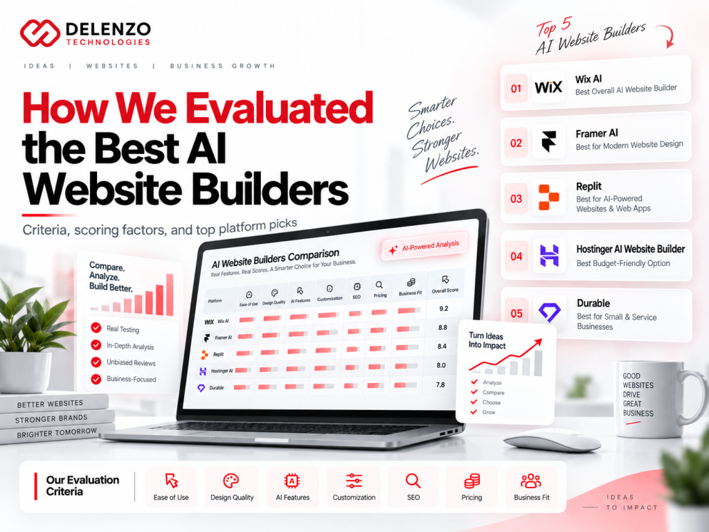 How We Evaluated the Best AI Website Builders
