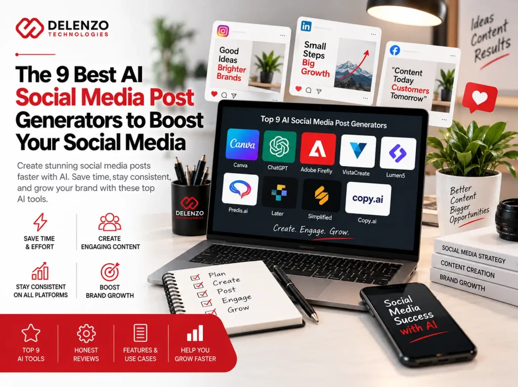 The 9 Best AI Social Media Post Generators to Boost Your Social Media Marketing in 2026