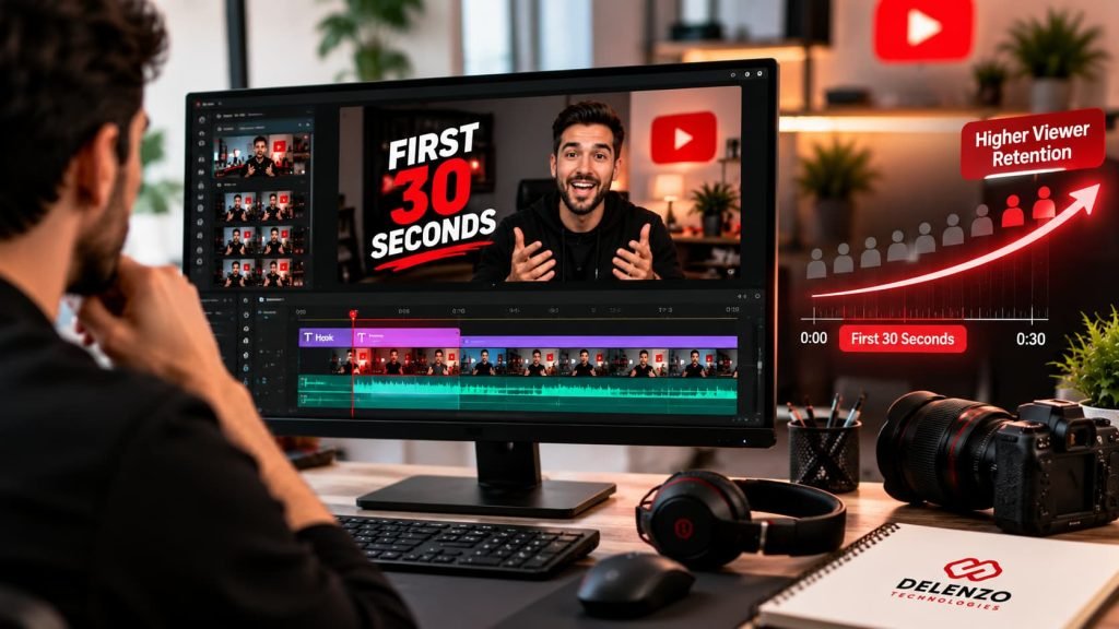 how to edit videos for youtube audience retention