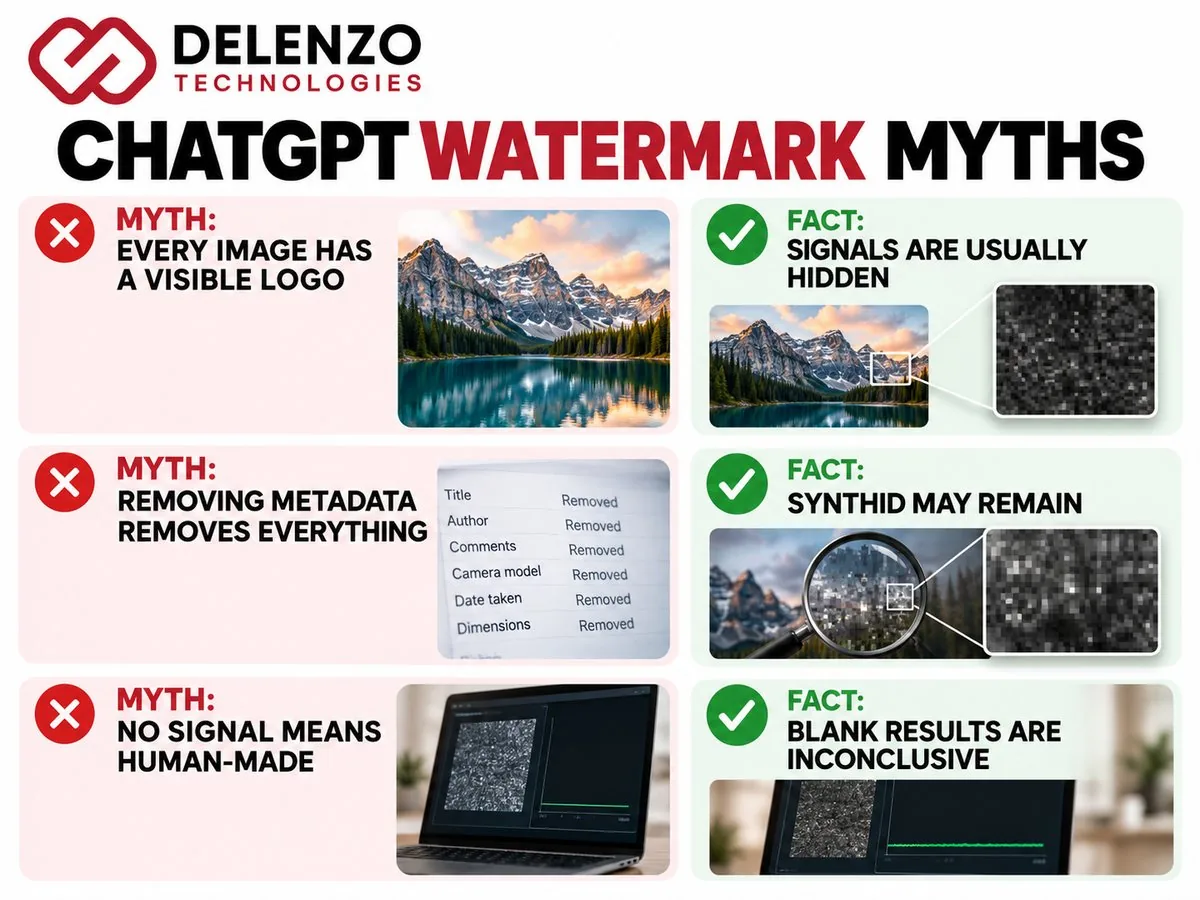 Common myths and facts about ChatGPT image watermarks