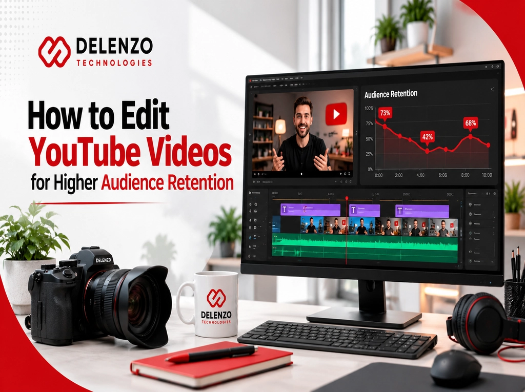 video editing for youtube audience retention