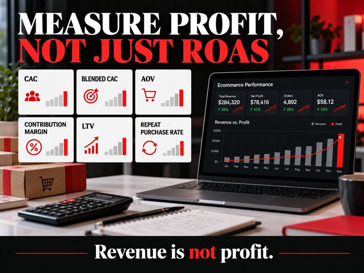 Six ecommerce profitability metrics beyond ROAS